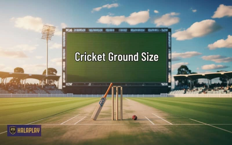 cricket ground size